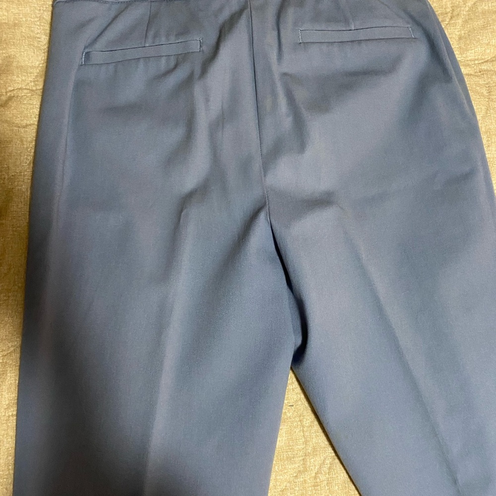 size 8 pant bundle Black, Beige, and Blue - Picture 3 of 12